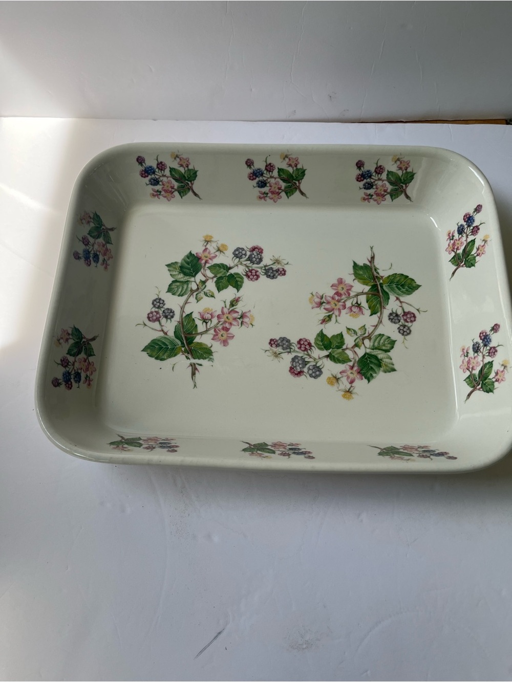 Portmeirion "Botanic Garden" Blackberry Rectangular Baker